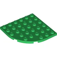 Plate Round Corner 6 x 6