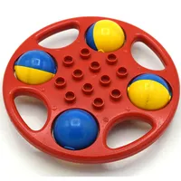 Duplo Rattle Circular with Yellow/Blue Wheels