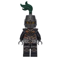Dragon Knight, Dark Green, Armor, Helmet with Dark Green Plume