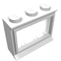 Window 1 x 3 x 2 Classic with Solid Studs [Complete]