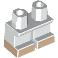 Legs Short with Light Nougat Feet Print