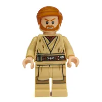 Obi-Wan Kenobi, Tan Legs, Short Combed Sideways Hair