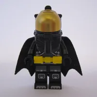 Batman, Black Suit, Black Cape, Space Helmet (Space Suit)