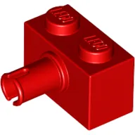 Brick Special 1 x 2 with Pin