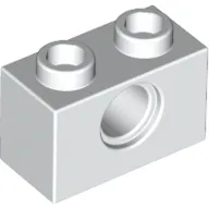 Technic Brick 1 x 2 [1 Pin Hole]