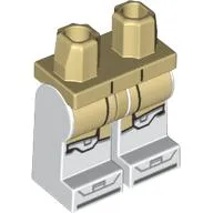 Hips and White Legs with Tan Robe Ends, Armor print