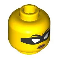 Minifig Head with print