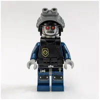 Robot Police, Helmet with Night Vision Goggles, Armor