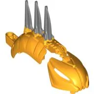 Large Figure Back Cover with Mask and 3 Flat Silver Blades (Rahkshi)