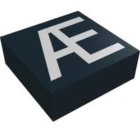 Tile 1 x 1 with Letter Æ Print