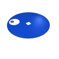 Circle with Eye Print