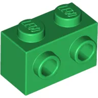 Brick Special 1 x 2 with 2 Studs on 1 Side