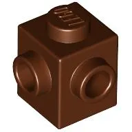 Brick Special 1 x 1 with Studs on 2 Adjacent Sides