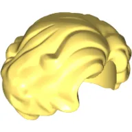 Hair Short Wavy with Side Part