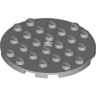 Plate Round 6 x 6 with Hole