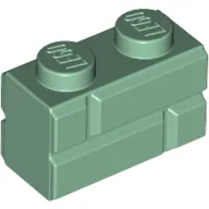Brick Special 1 x 2 with Masonry Brick Profile
