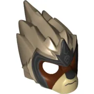 Mask Lion with Face and Lion Crest Print (Lavertus)