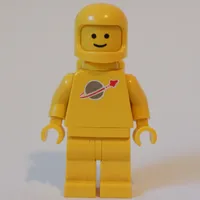 Classic Spaceman, Yellow with Airtanks (3842a Helmet)