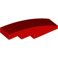 Brick Curved 4 x 1 No Studs [Stud Holder with Symmetric Ridges]