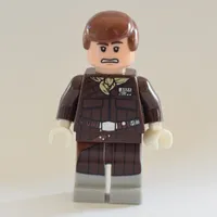 Han Solo, Hoth Outfit, Dark Brown Jacket with Tan Neckerchief