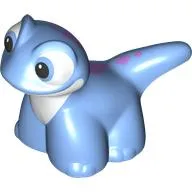 Duplo Animal Salamander with White Chest, Lavender Spots print (Bruni)