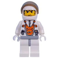 Mars Astronaut, Stubble, Printed Hair