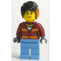 Criminal, Daisy Kaboom, Medium Blue Legs