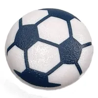 Clikits Icon, Round 2 x 2 Large with Pin, Soccer Ball Print