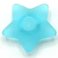 Clikits Icon, Star 2 x 2 Small with Pin [Frosted]