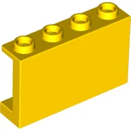 Panel 1 x 4 x 2 with Side Supports - Hollow Studs with "LEGO BONN 2021" print