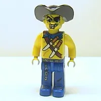 Juniors Minifig, Pirates - Drake Dagger