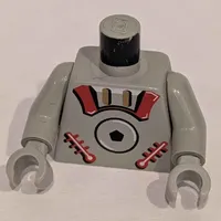 Torso Astrobot Print, Light Gray Arms and Hands