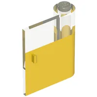 Door 1 x 3 x 3 Right with Window and Vertical Handle