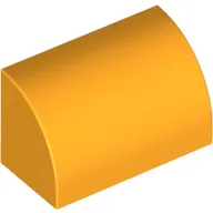 Brick Curved 1 x 2 x 1 No Studs