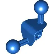 Large Figure Skeletal, Limb, Angular 90°, 4 x 4 x 2 with 2 Ball Joints, and Axle Hole