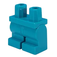 Hips and Dark Turquoise Medium Legs