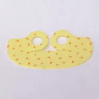 Neckwear Cape Collar with Bright Light Orange Fur print