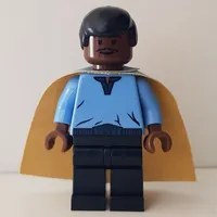 Lando Calrissian, Yellow and Blue Cape (3626b Head)