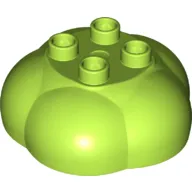 Duplo Plant Bush / Tree Top / Rock Pile with 4 studs