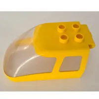 Duplo Train Passenger Car Front Canopy