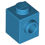 Brick Special 1 x 1 with Stud on 1 Side