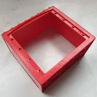 Duplo Building Door Frame / Entryway with Double Doorway and 4 x 8 Studs on Top