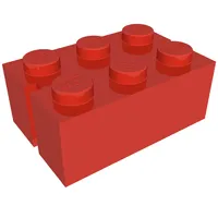 Brick 2 x 3 with 2 Slots on Short Sides