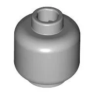 Minifig Head [Plain] [Hollow Stud]