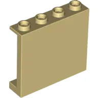 Panel 1 x 4 x 3 [Side Supports / Hollow Studs]