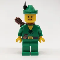 Forestman Archer (Forestmen) - Yellow, Black Plume