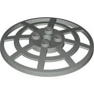 Dish 6 x 6 Inverted, Radar / Webbed [Anti-studs at 90°]