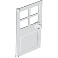 Door 1 x 4 x 6 with 4 Panes and Stud Handle
