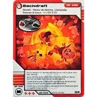 Trading Card, Ninjago Deck #1: 29 - Backdraft - International Version