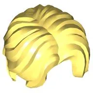 Hair, Mid Length Wavy, Parted